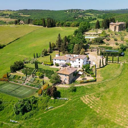 Villa Rignana Chianti Estate, Pool, Tennis,Cook Greve in Chianti Exteriér fotografie