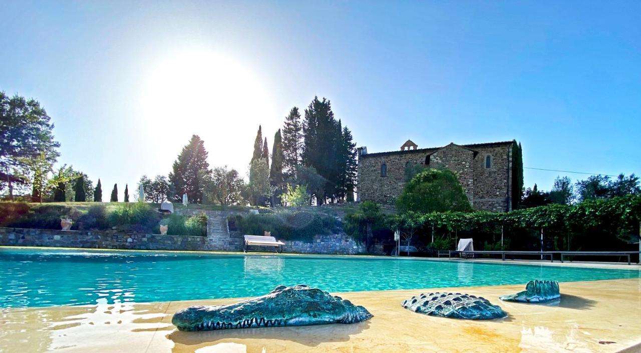 Villa Rignana Chianti Estate, Pool, Tennis,Cook Greve in Chianti Exteriér fotografie