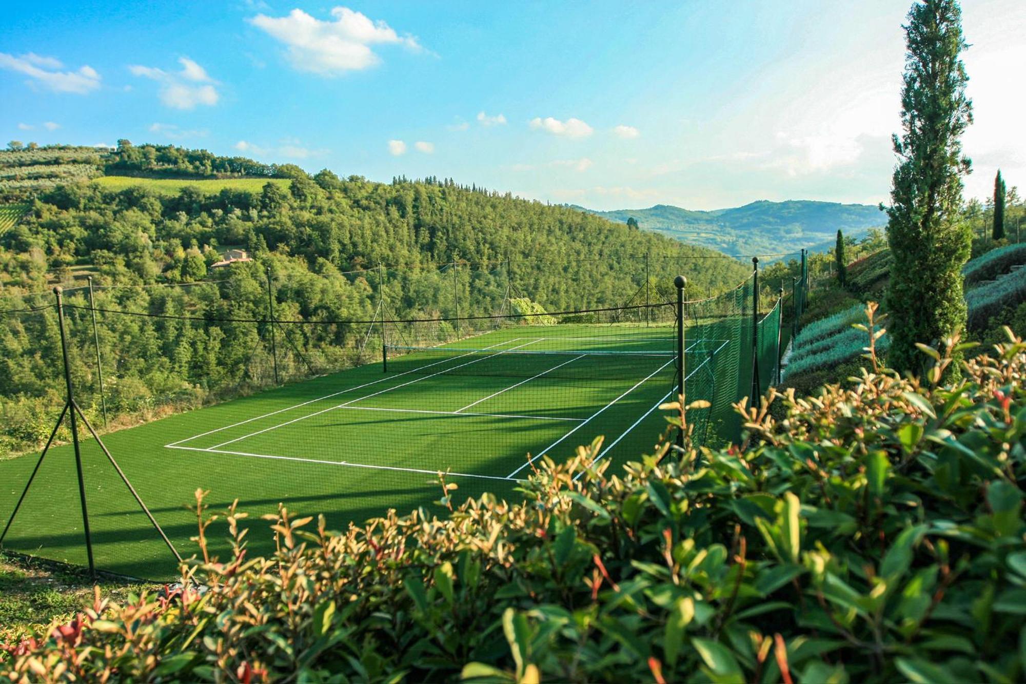 Villa Rignana Chianti Estate, Pool, Tennis,Cook Greve in Chianti Exteriér fotografie